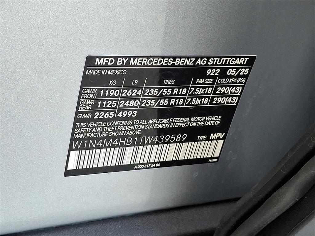 new 2026 Mercedes-Benz GLB 250 car, priced at $52,210