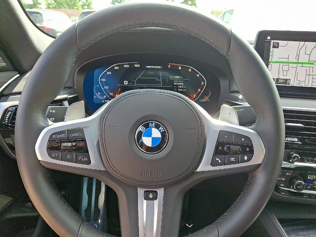 used 2023 BMW M550 car, priced at $63,900