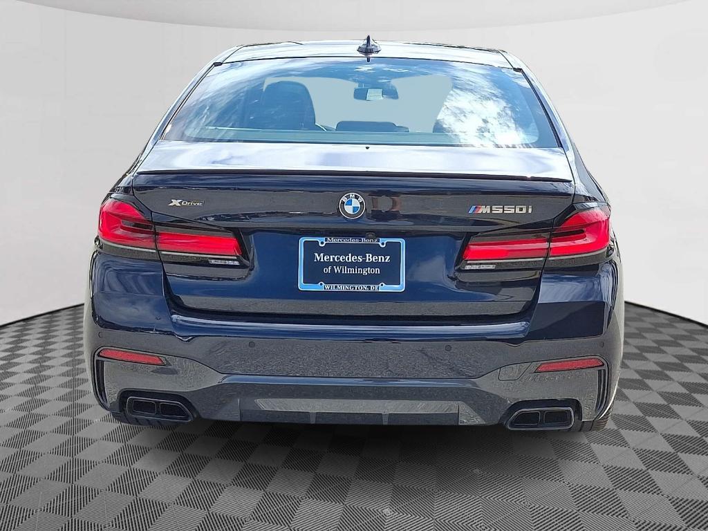 used 2023 BMW M550 car, priced at $63,900