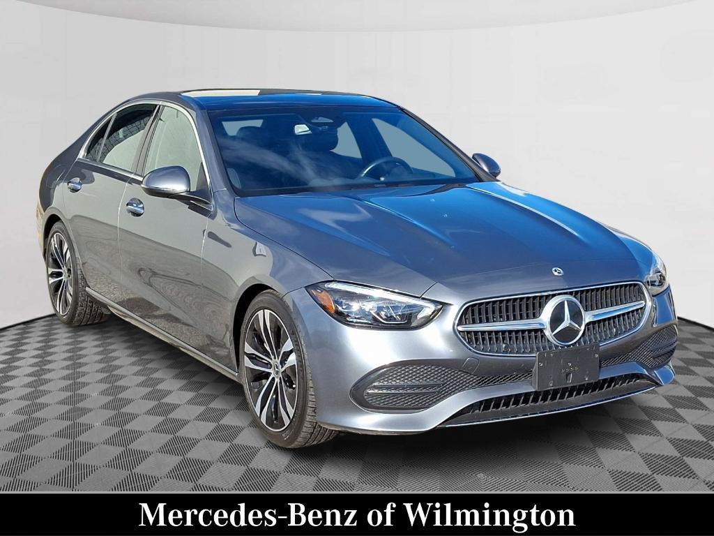 used 2022 Mercedes-Benz C-Class car, priced at $34,900