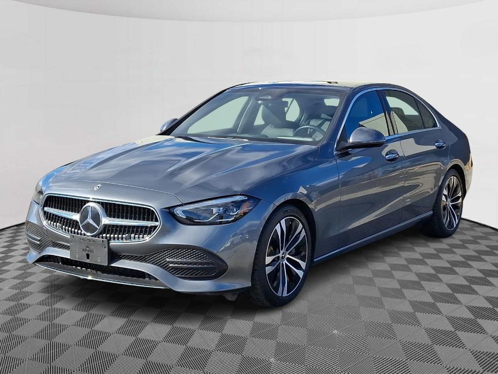 used 2022 Mercedes-Benz C-Class car, priced at $34,900