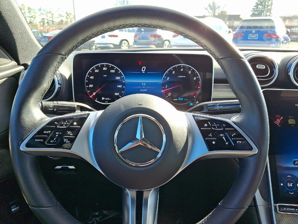 used 2022 Mercedes-Benz C-Class car, priced at $34,900