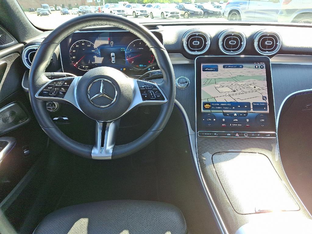 used 2022 Mercedes-Benz C-Class car, priced at $35,900