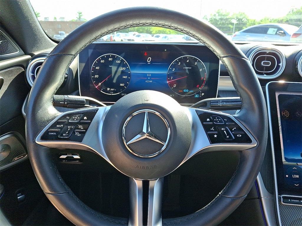 used 2022 Mercedes-Benz C-Class car, priced at $36,900