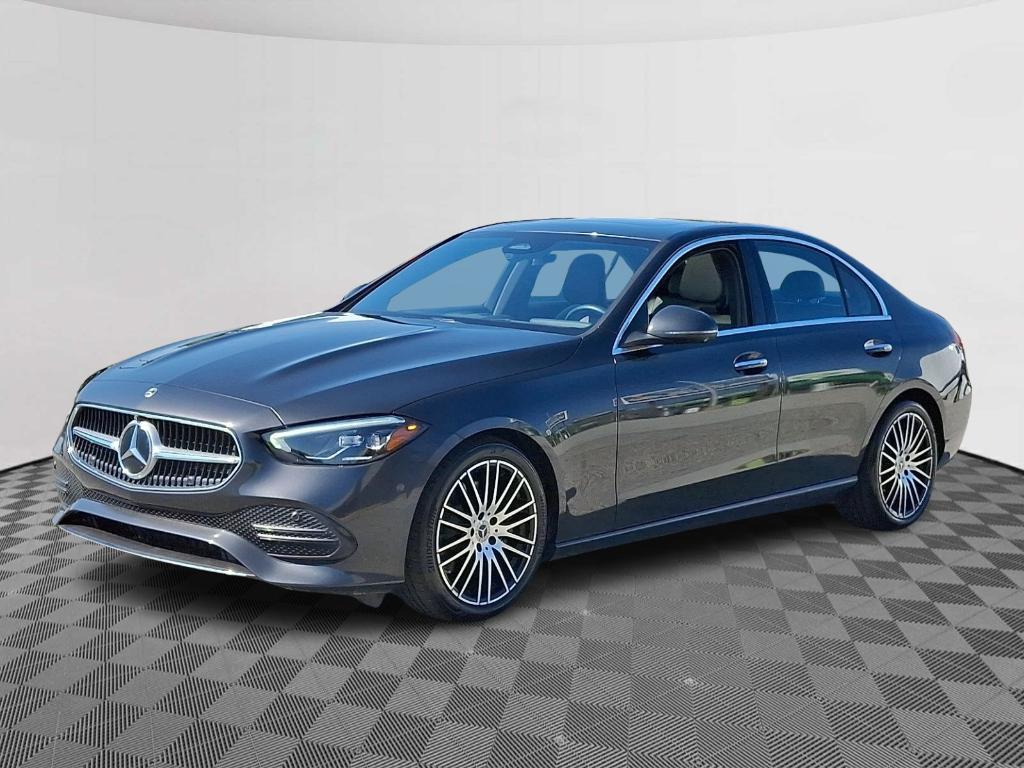 used 2022 Mercedes-Benz C-Class car, priced at $35,900