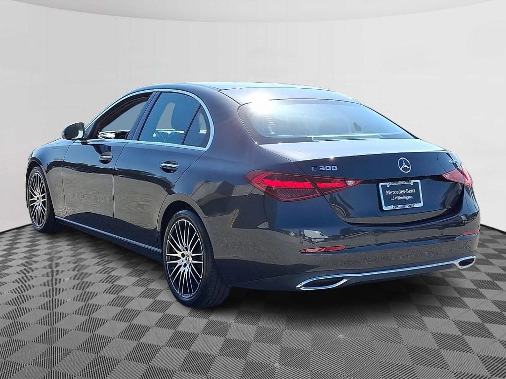 used 2022 Mercedes-Benz C-Class car, priced at $35,900