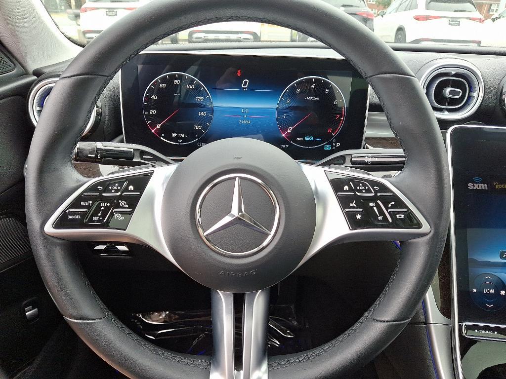 used 2022 Mercedes-Benz C-Class car, priced at $36,900