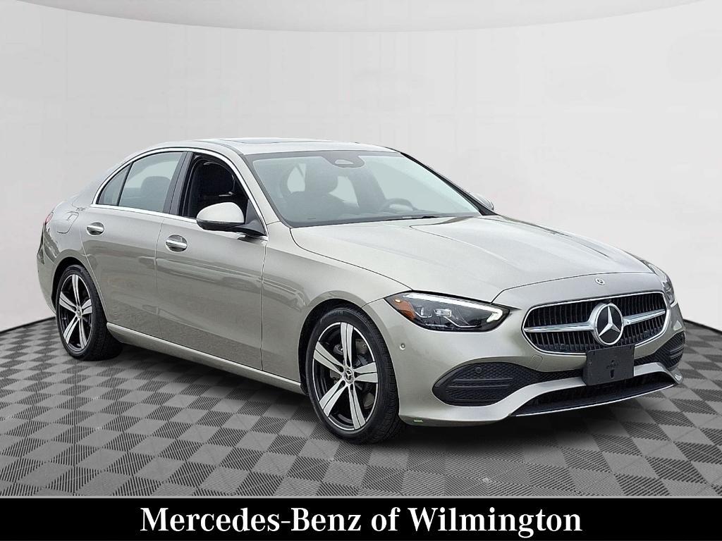used 2022 Mercedes-Benz C-Class car, priced at $37,900