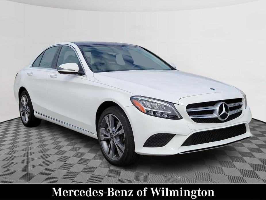 used 2021 Mercedes-Benz C-Class car, priced at $34,900