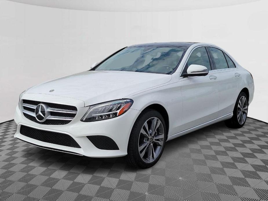 used 2021 Mercedes-Benz C-Class car, priced at $34,900