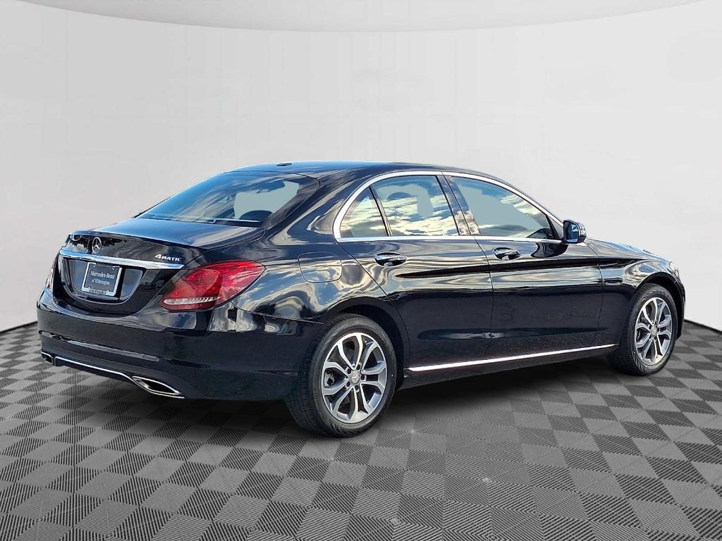 used 2017 Mercedes-Benz C-Class car, priced at $19,900