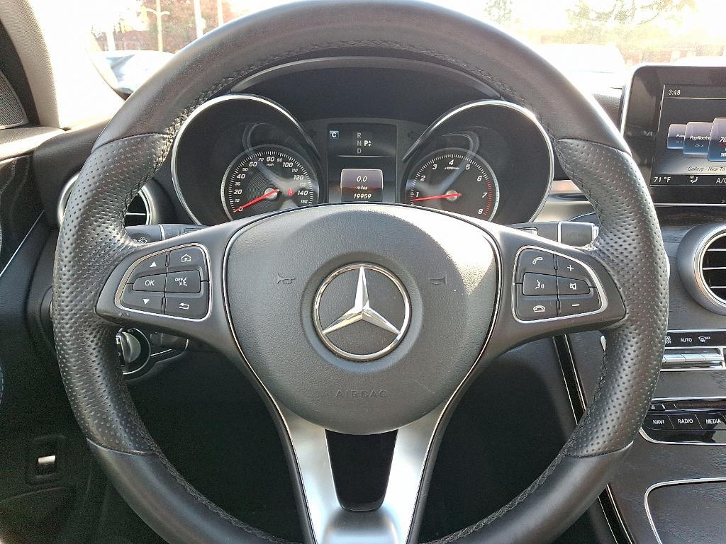 used 2017 Mercedes-Benz C-Class car, priced at $19,900