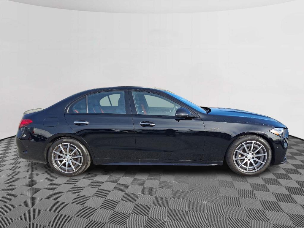 used 2023 Mercedes-Benz AMG C 43 car, priced at $48,900