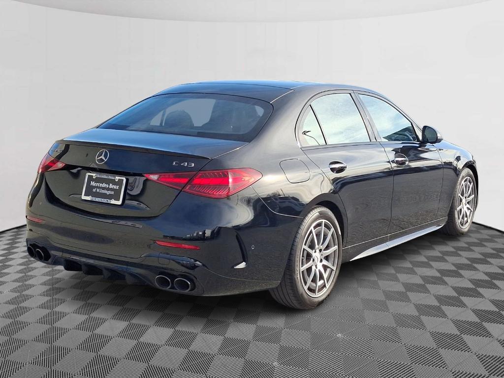 used 2023 Mercedes-Benz AMG C 43 car, priced at $48,900