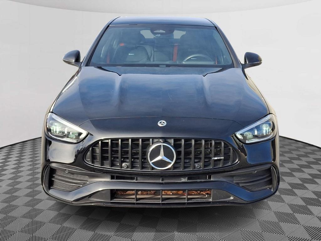 used 2023 Mercedes-Benz AMG C 43 car, priced at $48,900