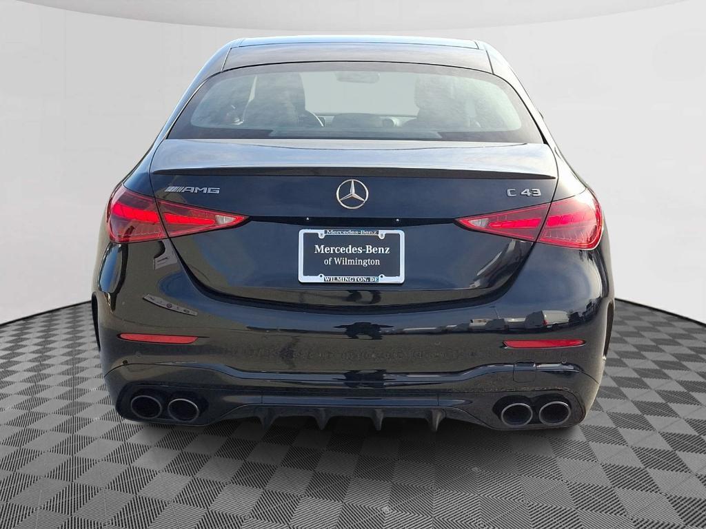 used 2023 Mercedes-Benz AMG C 43 car, priced at $48,900