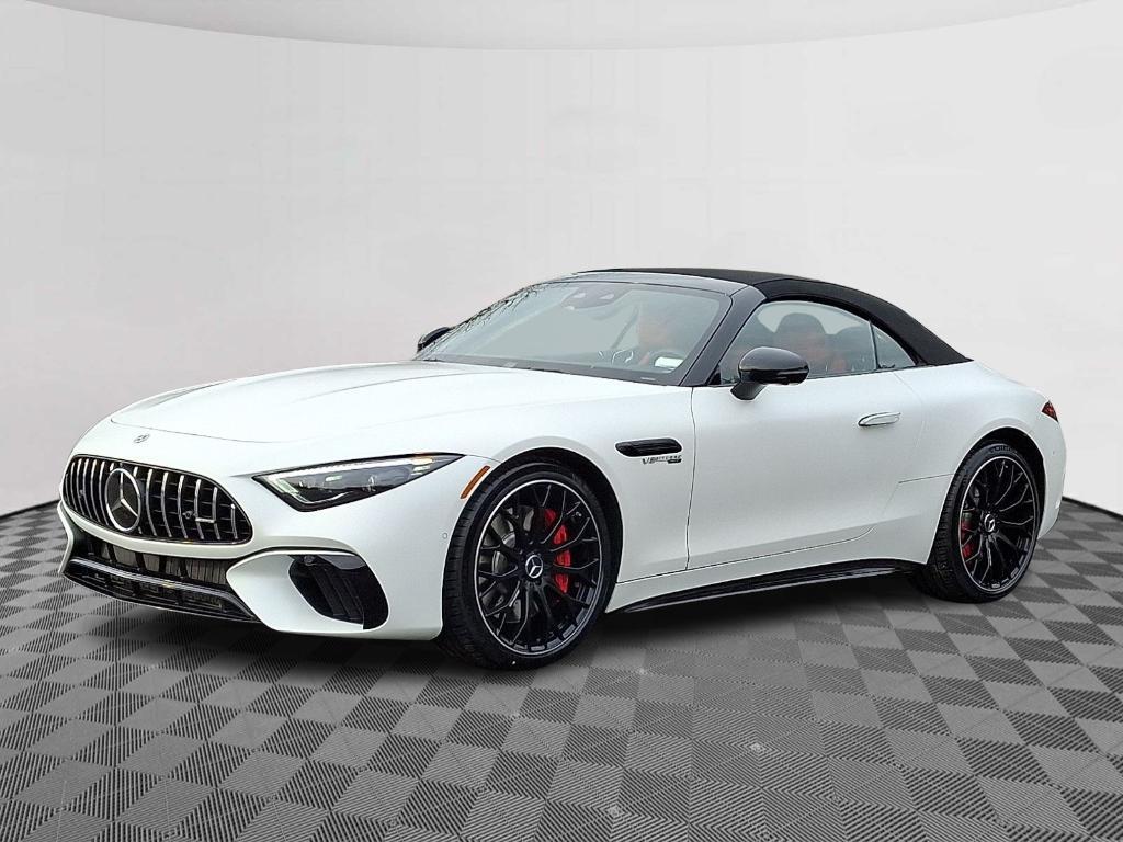 used 2022 Mercedes-Benz AMG SL 55 car, priced at $94,900