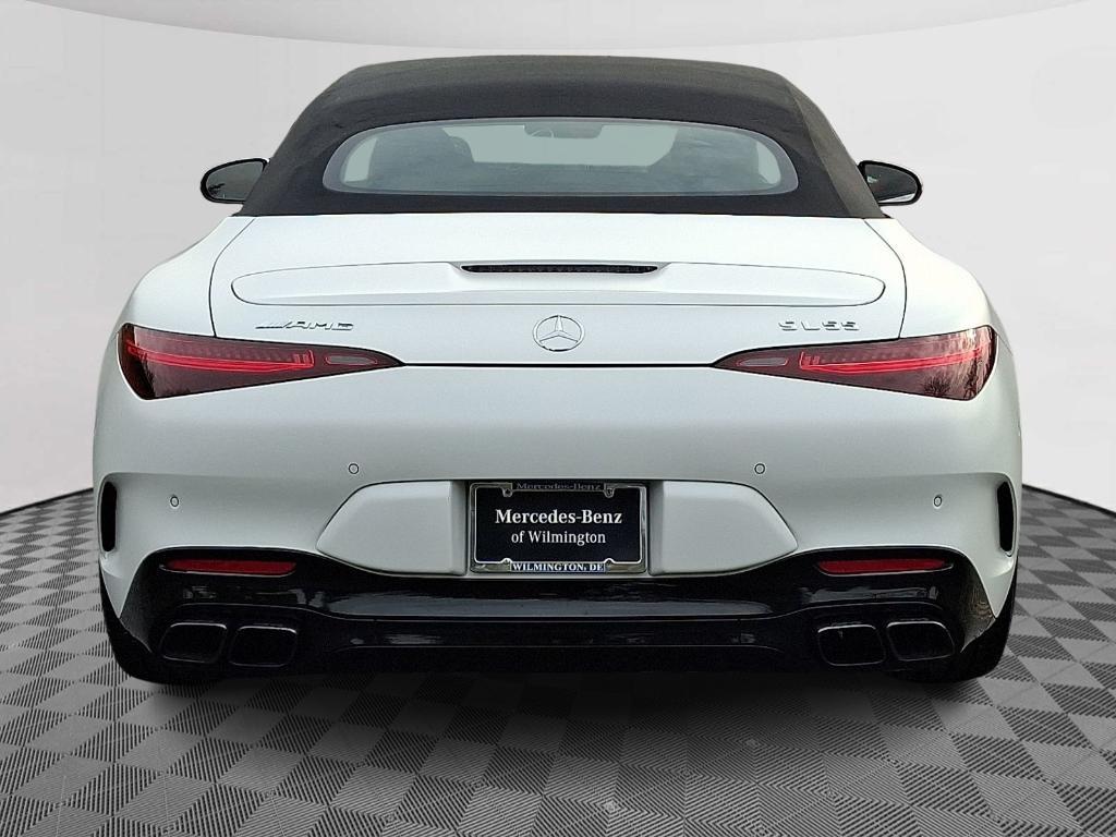 used 2022 Mercedes-Benz AMG SL 55 car, priced at $94,900