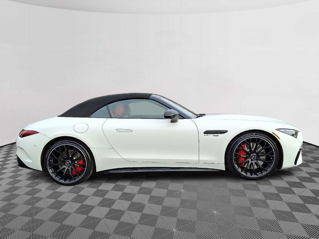 used 2022 Mercedes-Benz AMG SL 55 car, priced at $94,900