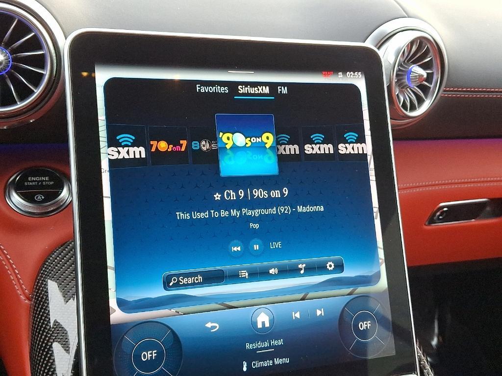 used 2022 Mercedes-Benz AMG SL 55 car, priced at $94,900