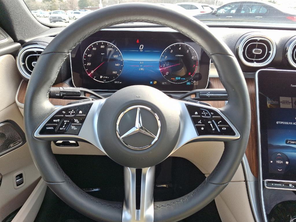 used 2022 Mercedes-Benz C-Class car, priced at $39,900