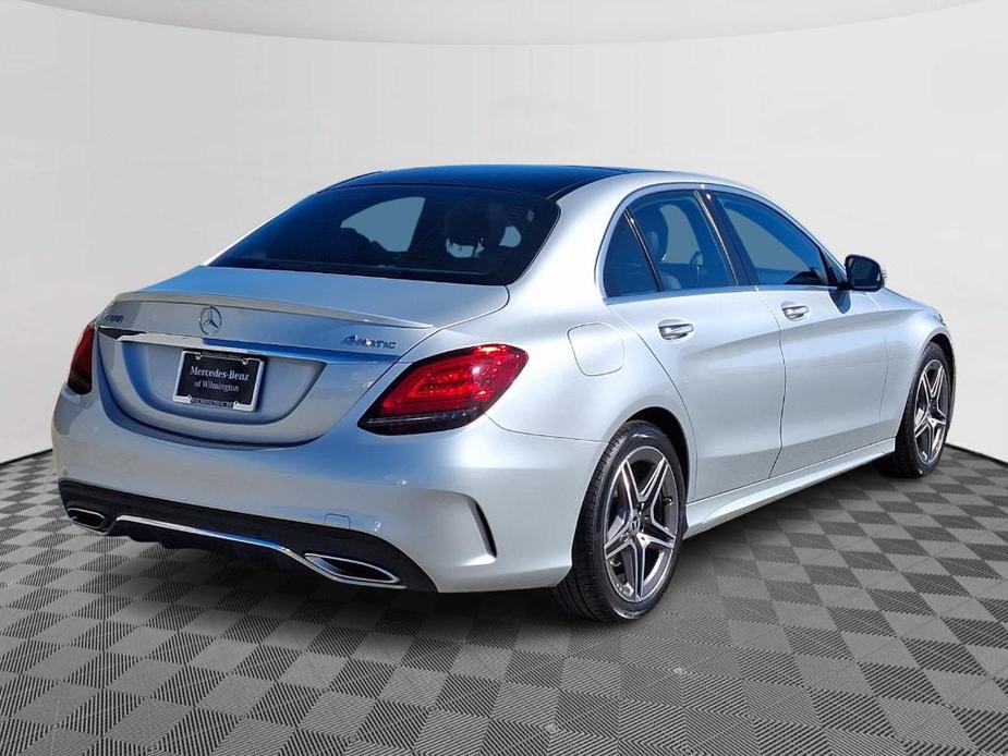 used 2021 Mercedes-Benz C-Class car, priced at $27,900