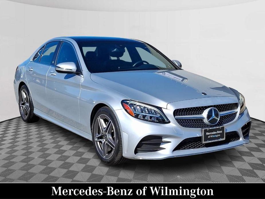 used 2021 Mercedes-Benz C-Class car, priced at $27,900