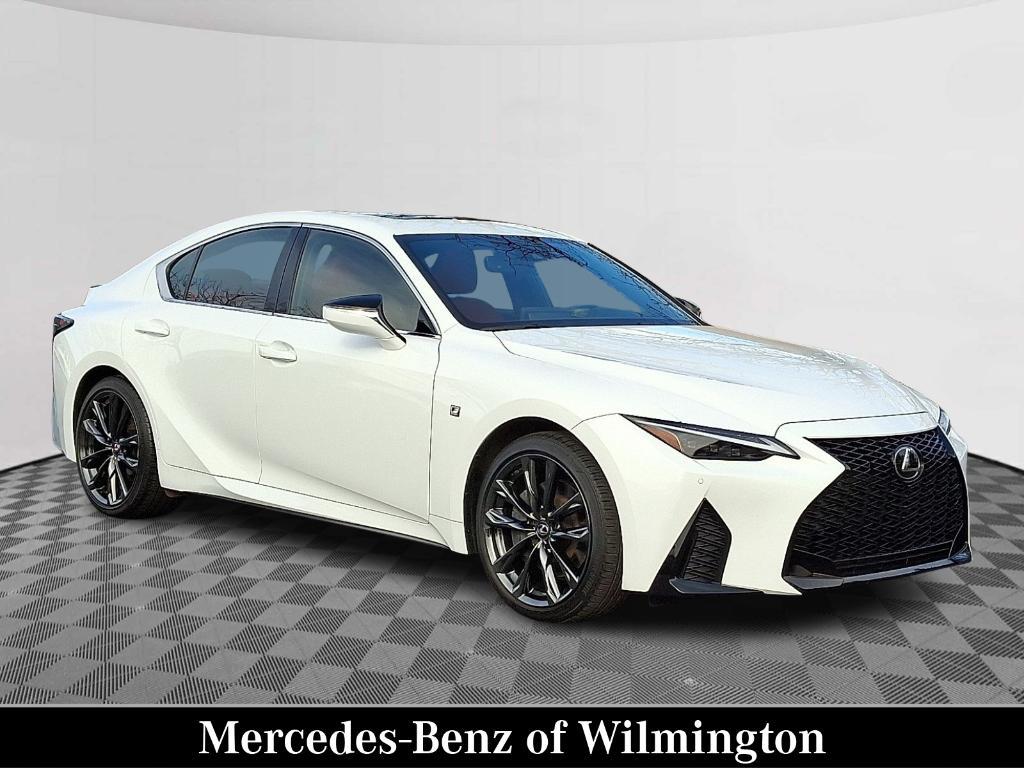 used 2023 Lexus IS 350 car, priced at $44,900