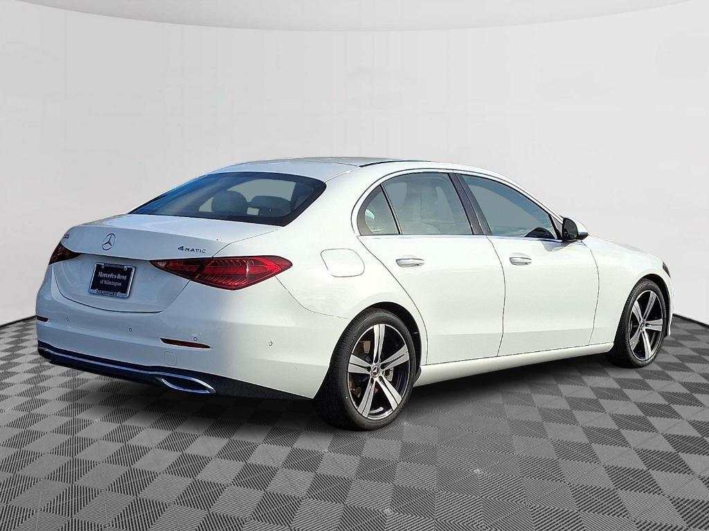 used 2025 Mercedes-Benz C-Class car, priced at $40,900