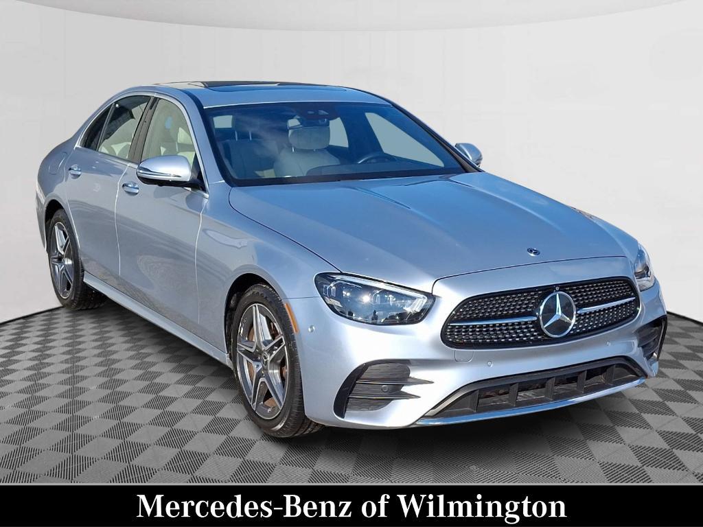 used 2021 Mercedes-Benz E-Class car, priced at $37,900