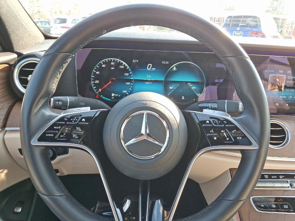 used 2021 Mercedes-Benz E-Class car, priced at $37,900