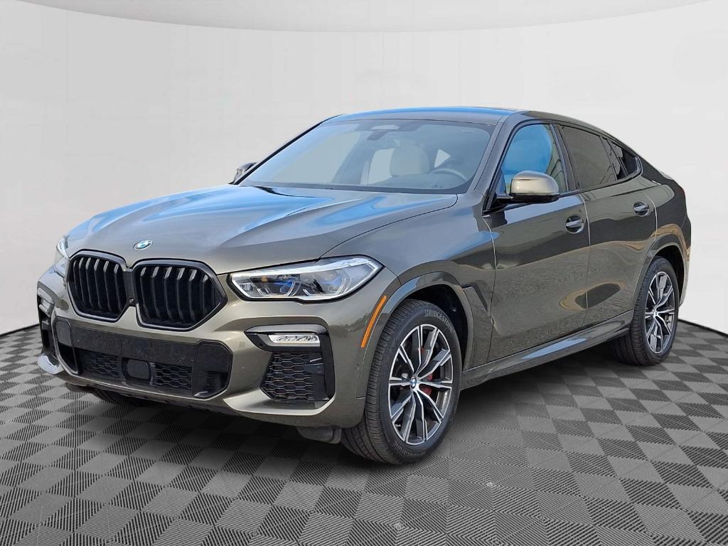 used 2021 BMW X6 car, priced at $53,900