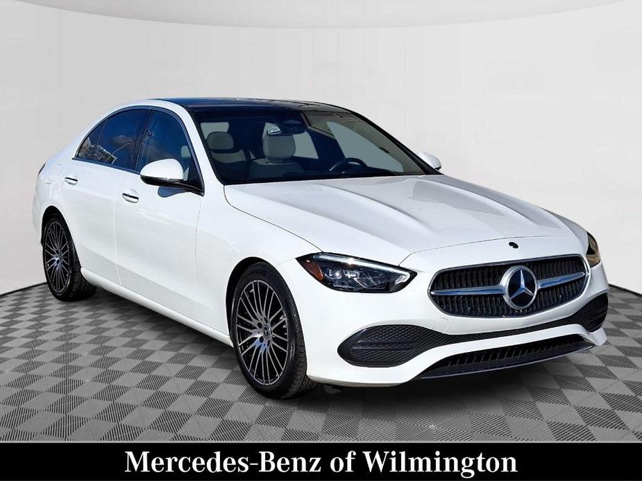 used 2022 Mercedes-Benz C-Class car, priced at $35,900