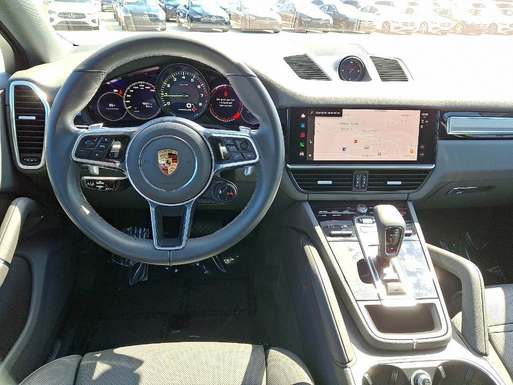 used 2022 Porsche Cayenne E-Hybrid Coupe car, priced at $74,900