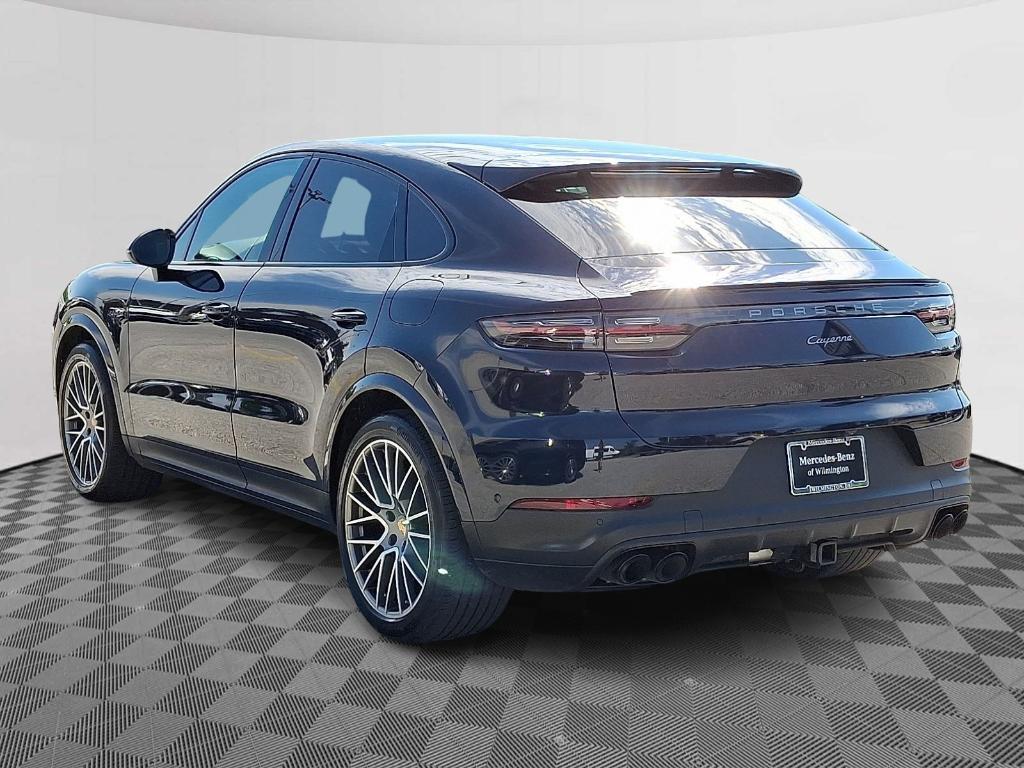 used 2022 Porsche Cayenne E-Hybrid Coupe car, priced at $74,900