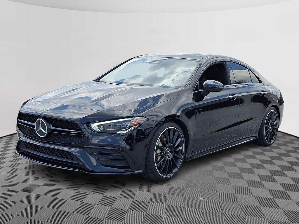 used 2022 Mercedes-Benz AMG CLA 35 car, priced at $38,900