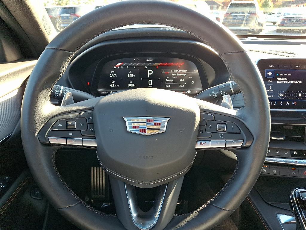 used 2023 Cadillac CT4-V car, priced at $43,900