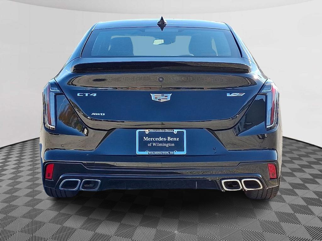 used 2023 Cadillac CT4-V car, priced at $43,900