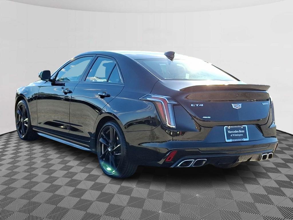 used 2023 Cadillac CT4-V car, priced at $43,900