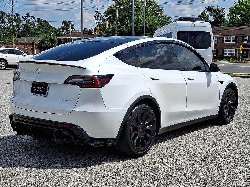 used 2021 Tesla Model Y car, priced at $27,900