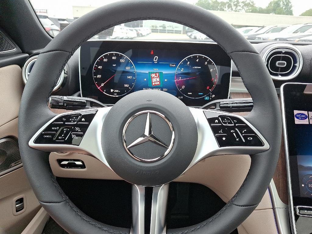 new 2025 Mercedes-Benz C-Class car, priced at $54,885