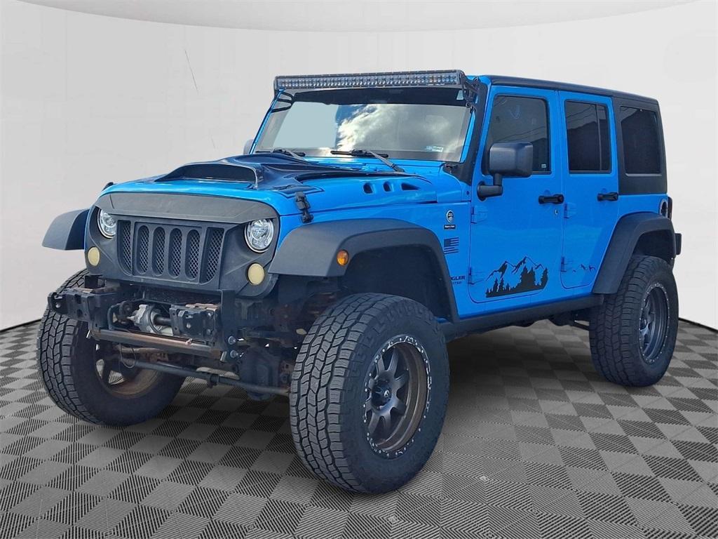 used 2017 Jeep Wrangler Unlimited car, priced at $26,900