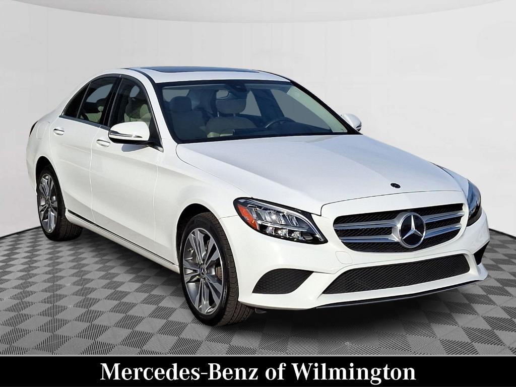 used 2021 Mercedes-Benz C-Class car, priced at $29,900