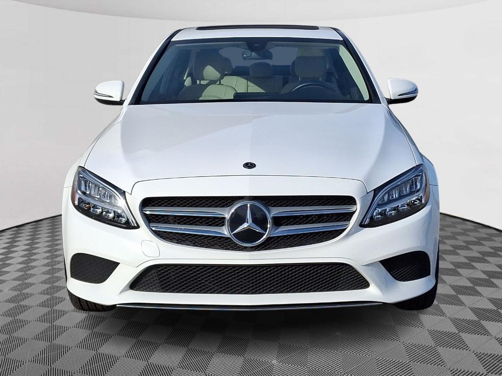 used 2021 Mercedes-Benz C-Class car, priced at $29,900