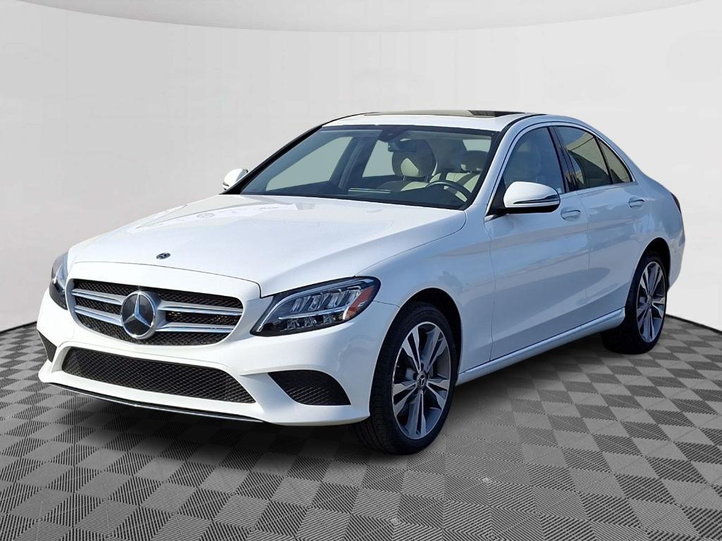 used 2021 Mercedes-Benz C-Class car, priced at $29,900