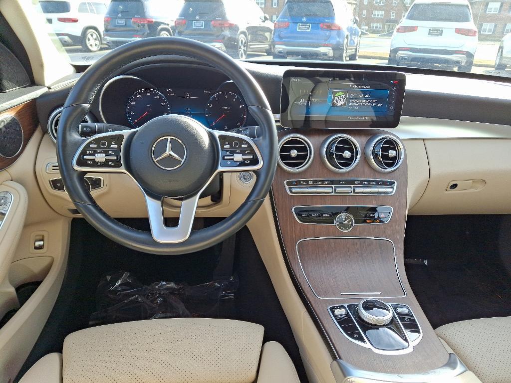 used 2021 Mercedes-Benz C-Class car, priced at $29,900