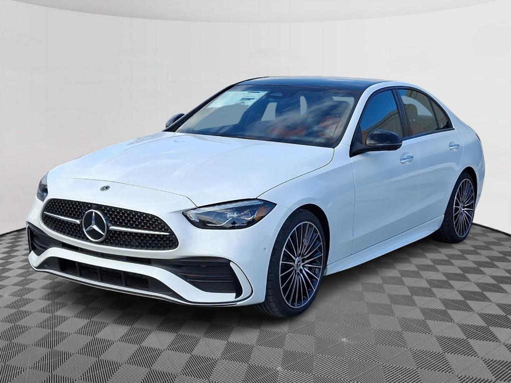 new 2025 Mercedes-Benz C-Class car, priced at $61,375