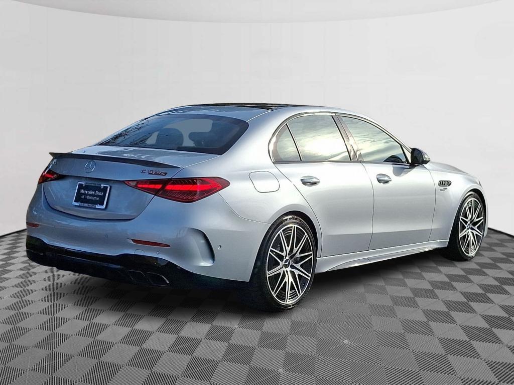 used 2024 Mercedes-Benz AMG C 63 car, priced at $73,900