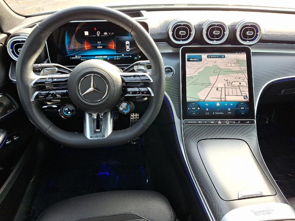 used 2024 Mercedes-Benz AMG C 63 car, priced at $73,900