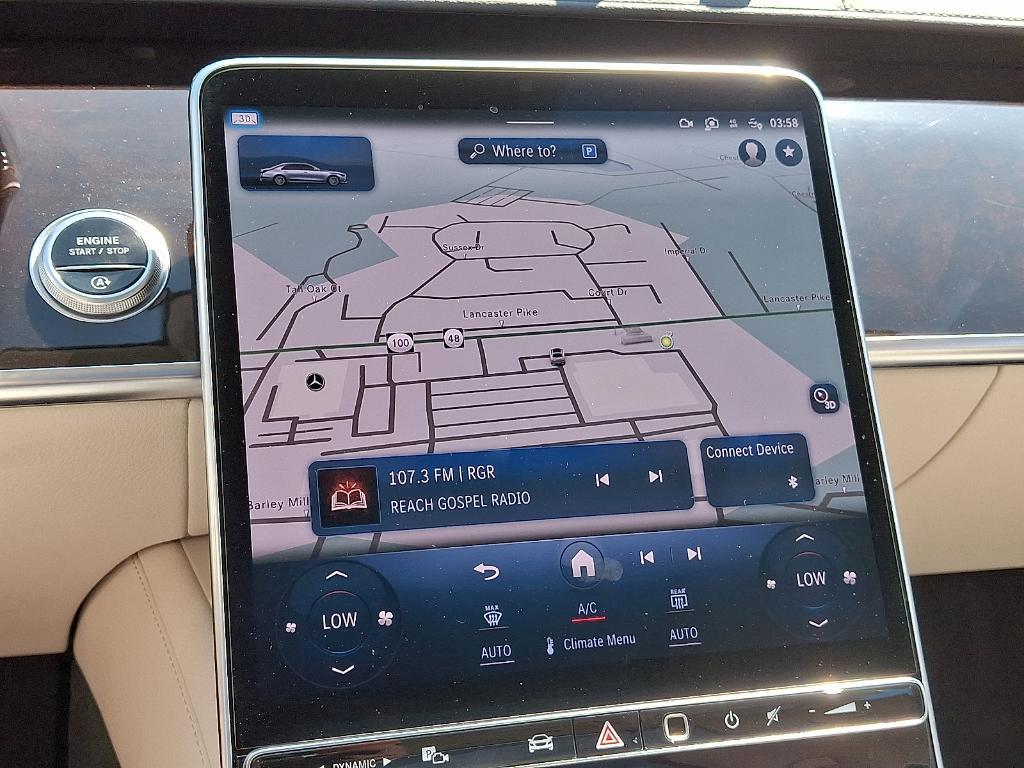 used 2022 Mercedes-Benz S-Class car, priced at $74,900